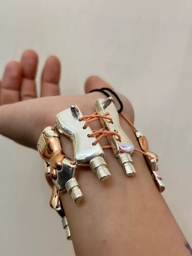 Jean Paul Gaultier Jean Paul Gaultier Human bracelet bracelet bracelet Size ONE SIZE - 6 Thumbnail