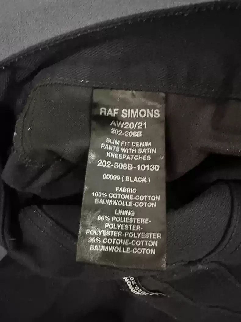 Raf Simons Raf simons Knee stitching trousers Size US 34 / EU 50 - 4 Thumbnail