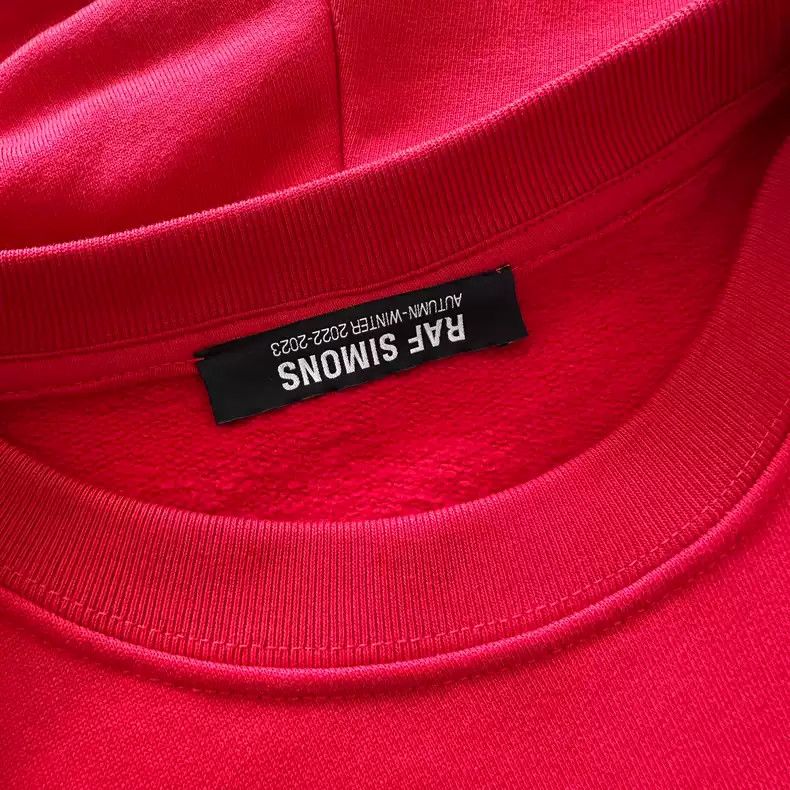 Raf Simons Raf simons Label loose hoodie Size US M / EU 48-50 / 2 - 3 Thumbnail