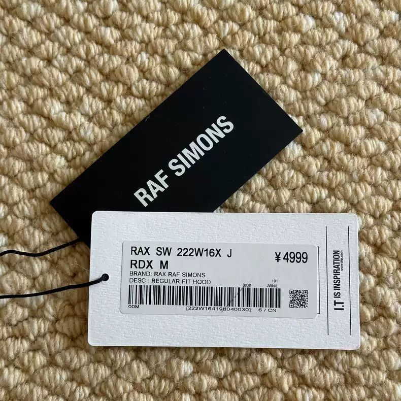 Raf Simons Raf simons Label loose hoodie Size US M / EU 48-50 / 2 - 5 Thumbnail