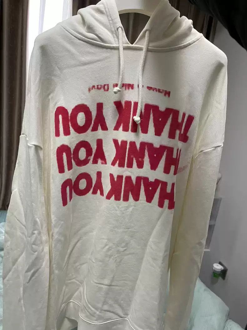 Raf Simons Raf simons thank you hoodie Size US XL / EU 56 / 4 - 4 Thumbnail