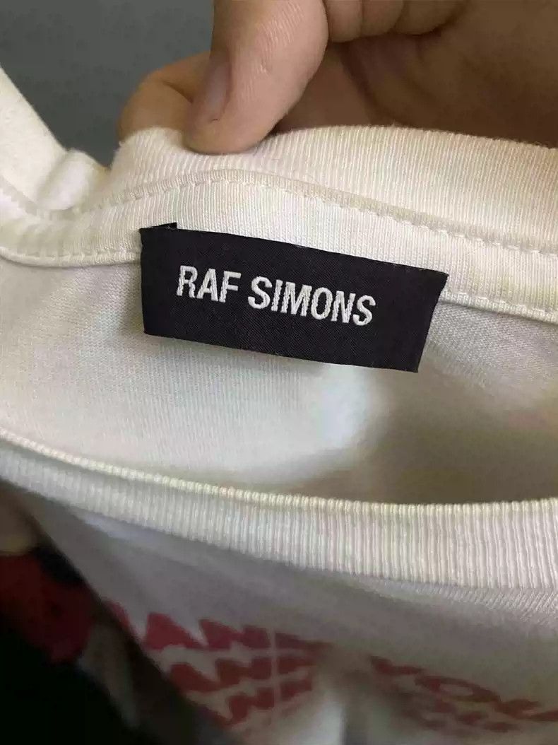 Raf Simons Raf simons 17ss Thank you slogan short sleeve Size US M / EU 48-50 / 2 - 2 Thumbnail