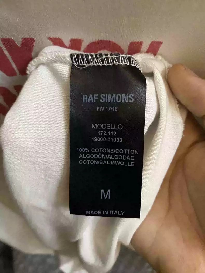 Raf Simons Raf simons 17ss Thank you slogan short sleeve Size US M / EU 48-50 / 2 - 5 Thumbnail