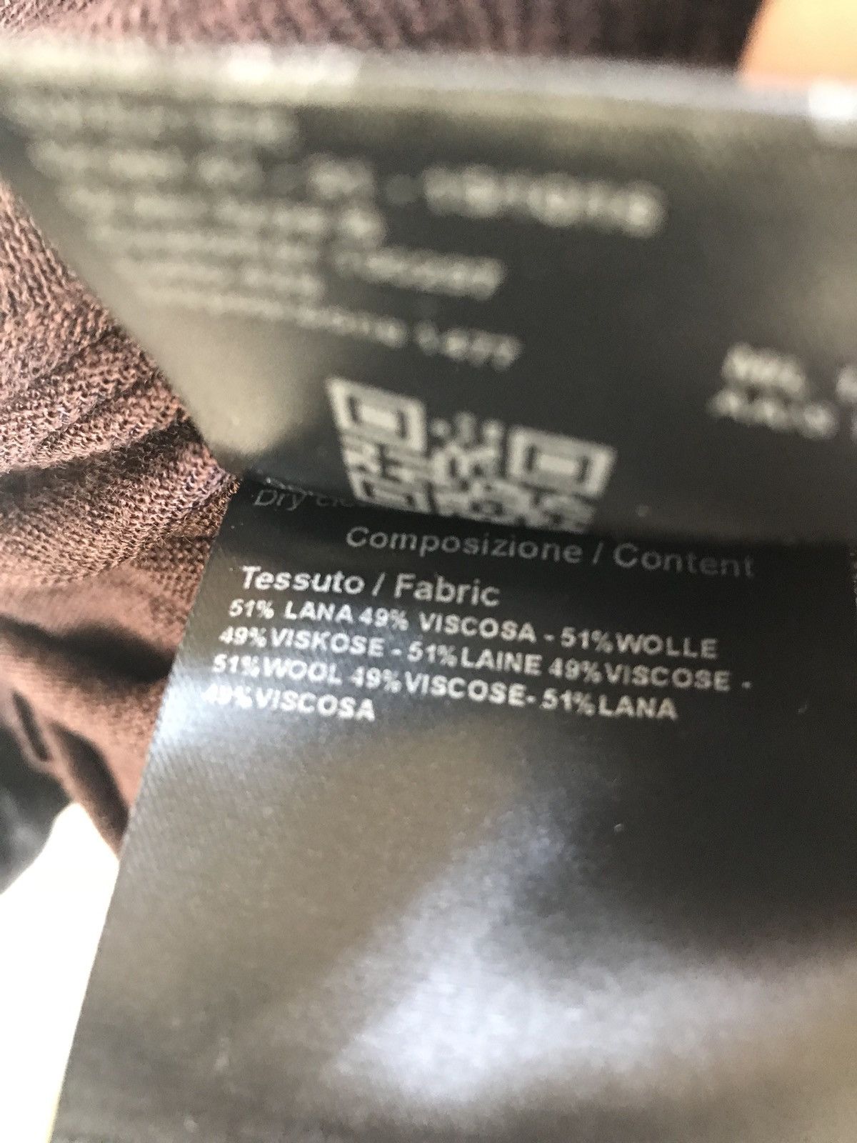 Calvin Klein Burgundy LS Knitwear Size US XL / EU 56 / 4 - 6 Thumbnail