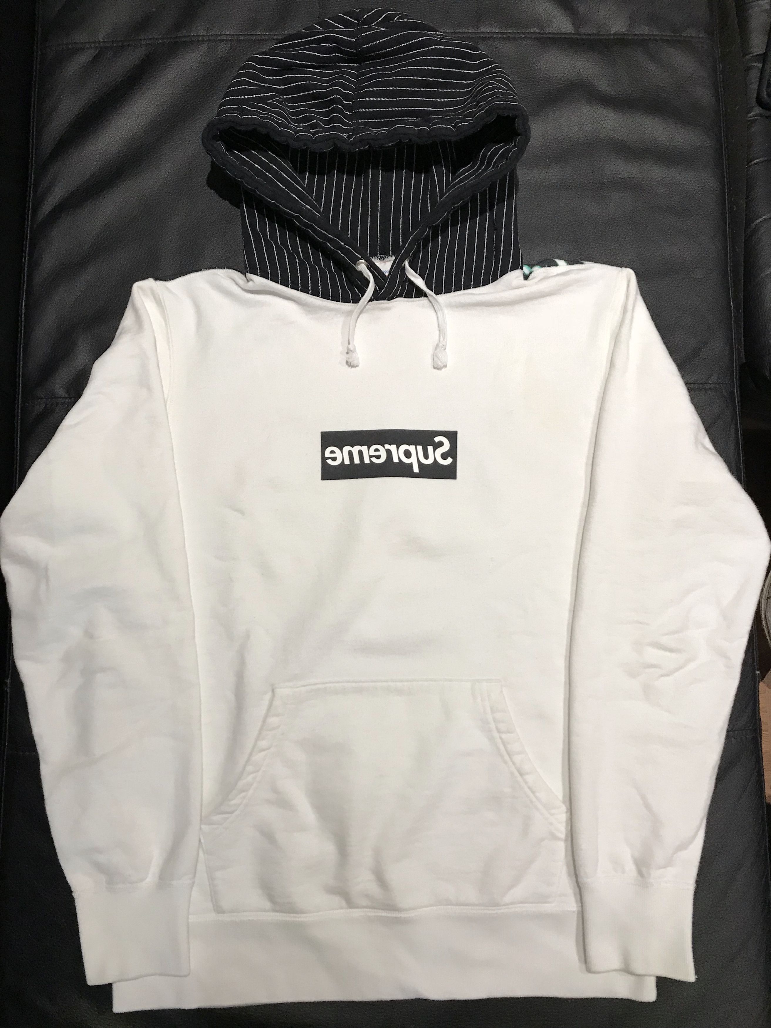 Supreme x cdg shop harold hunter hoodie