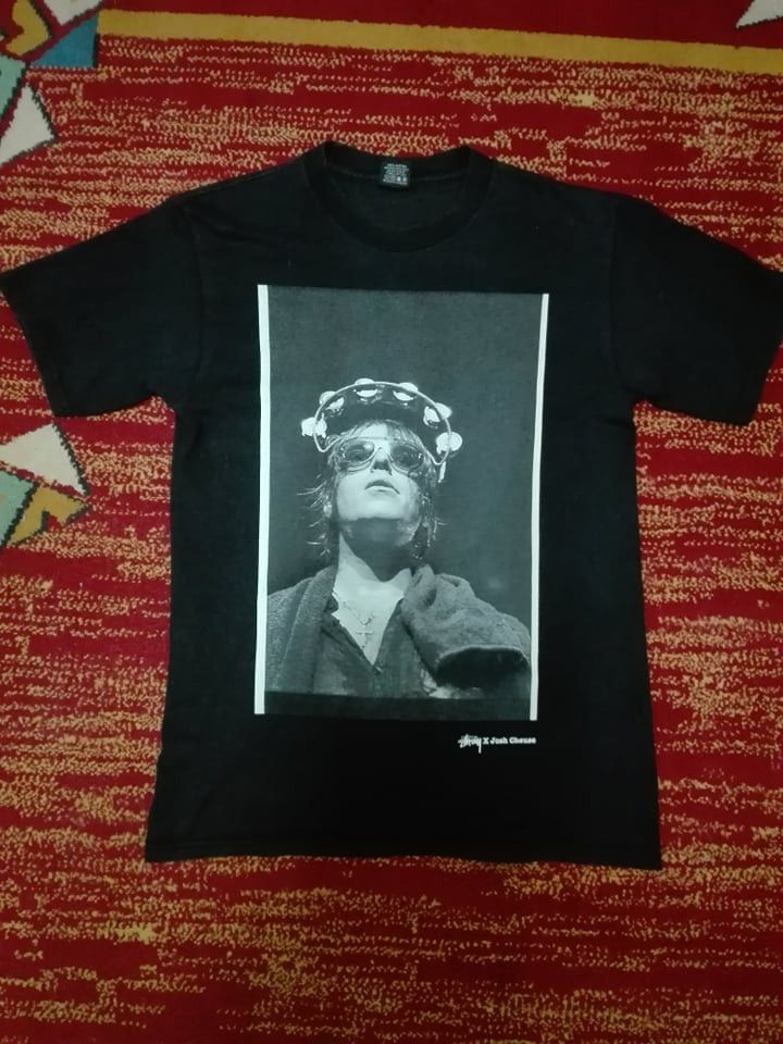Stussy RARE Stussy X Josh Cheuse Oasis Liam Gallagher tee | Grailed