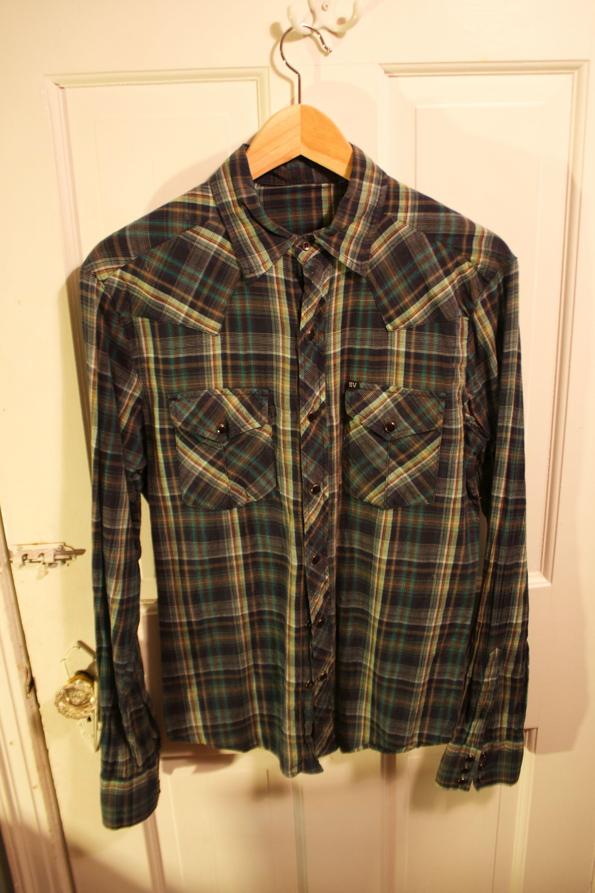 Salt Valley Slim Western style Shirt Grailed