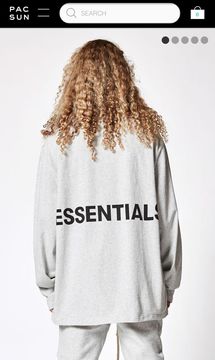 Fear Of God Essentials Long Sleeve Boxy | Grailed