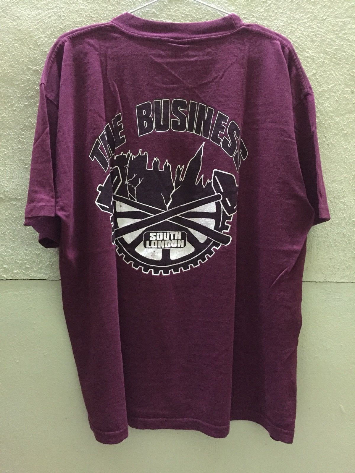 Band Tees × Vintage VINTAGE 90s THE BUSSINESS SKA PUNK TSHIRT UK SUBS Size US XL / EU 56 / 4 - 5 Thumbnail