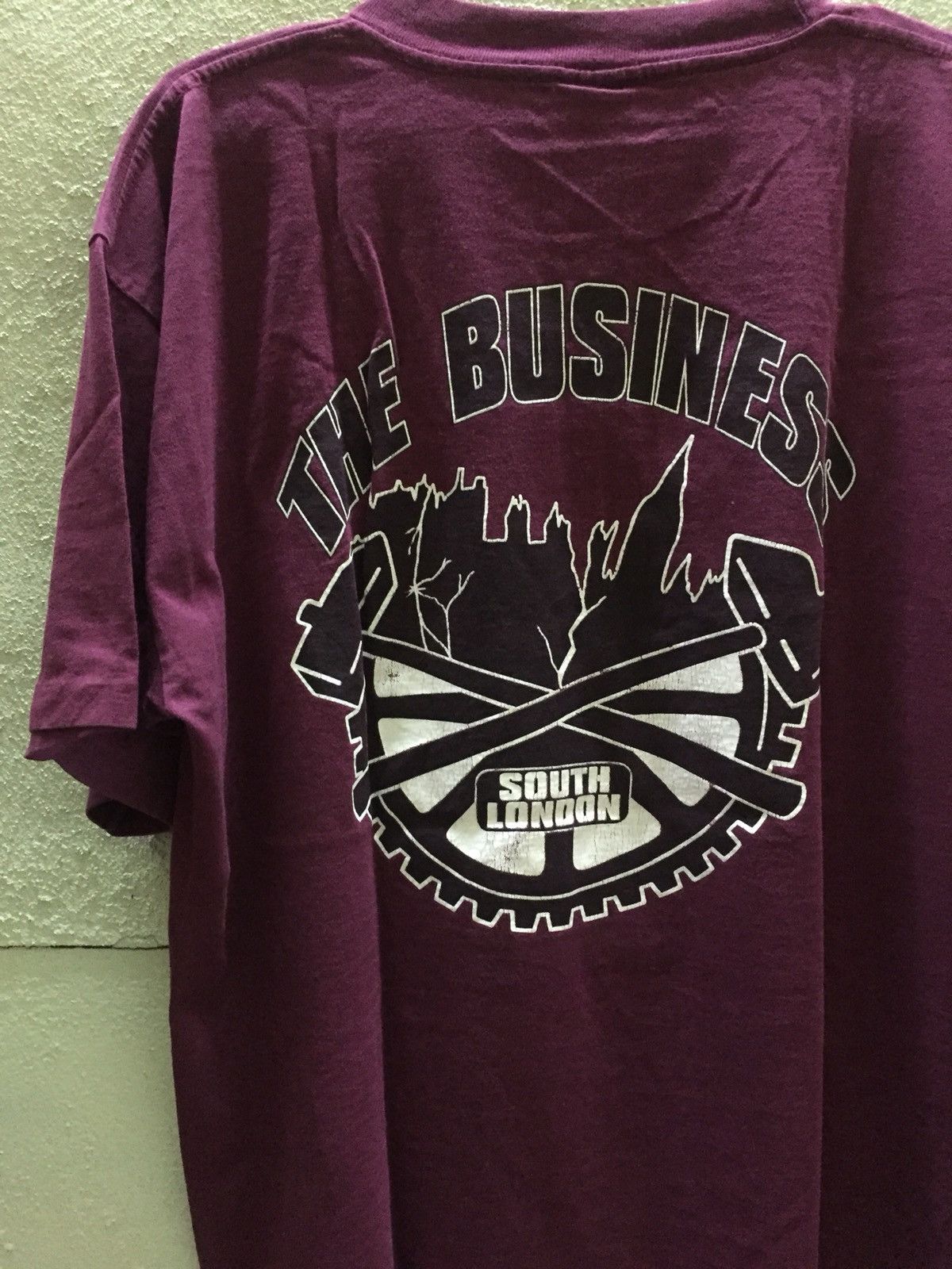Band Tees × Vintage VINTAGE 90s THE BUSSINESS SKA PUNK TSHIRT UK SUBS Size US XL / EU 56 / 4 - 7 Thumbnail