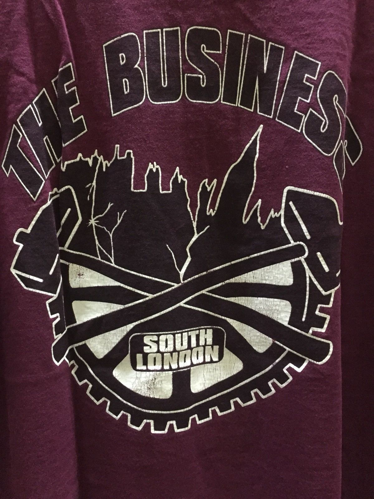 Band Tees × Vintage VINTAGE 90s THE BUSSINESS SKA PUNK TSHIRT UK SUBS Size US XL / EU 56 / 4 - 9 Thumbnail