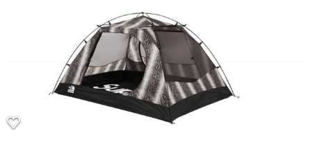 The North Face Supreme North Face Black Snakeskin Tent | Grailed