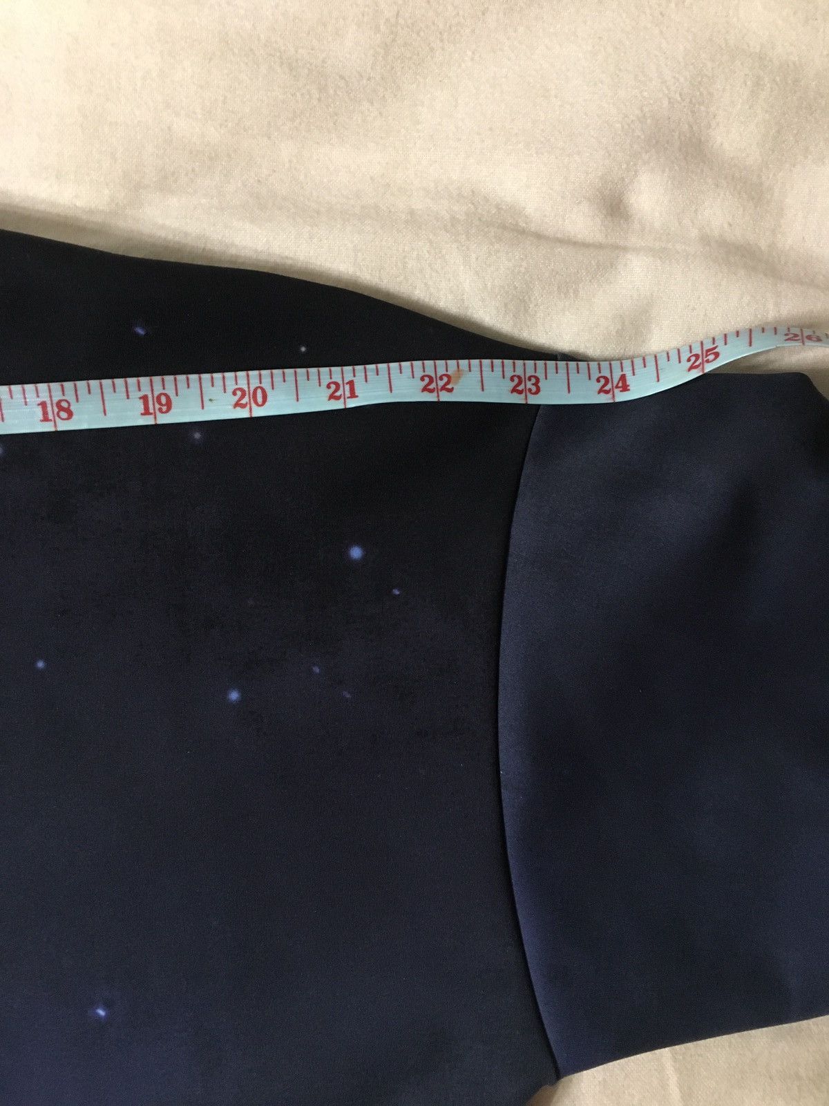Calvin Klein Night Sky Graphic Print Boxey Neoprene Tee Size US M / EU 48-50 / 2 - 6 Thumbnail