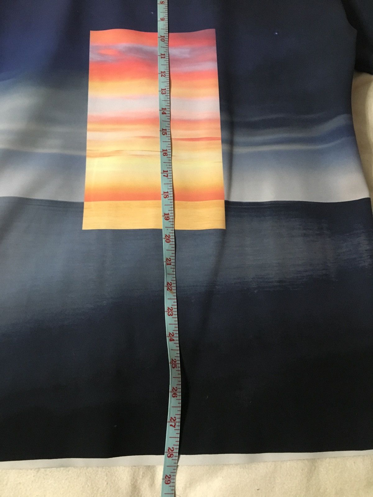 Calvin Klein Night Sky Graphic Print Boxey Neoprene Tee Size US M / EU 48-50 / 2 - 10 Thumbnail