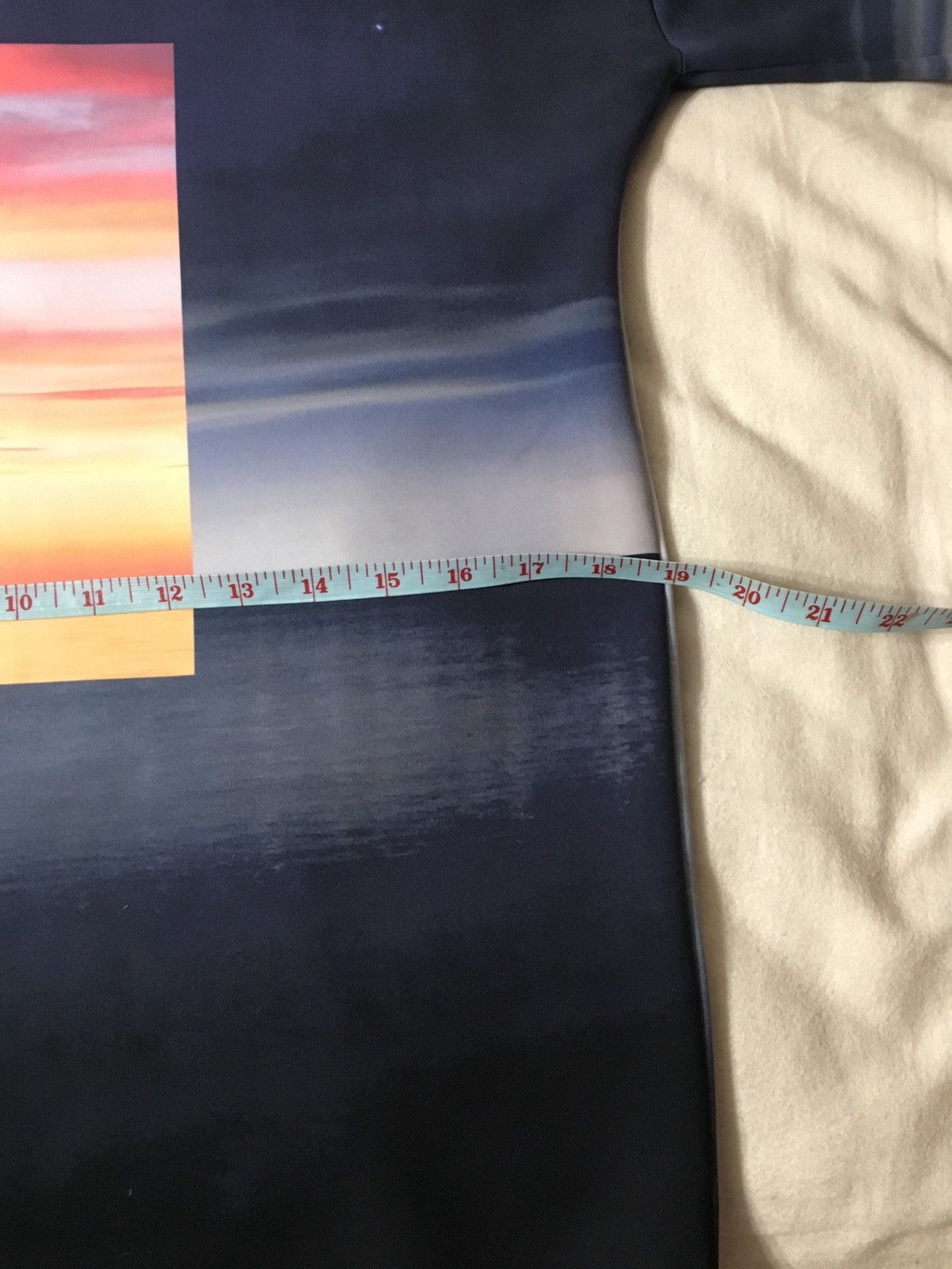 Calvin Klein Night Sky Graphic Print Boxey Neoprene Tee Size US M / EU 48-50 / 2 - 8 Thumbnail