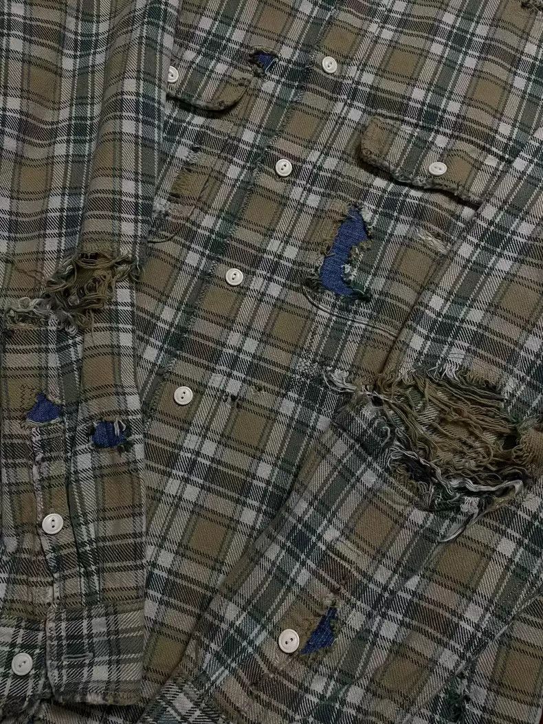 Visvim visvim lumber crash shirt 20ss Size US L / EU 52-54 / 3 - 3 Thumbnail