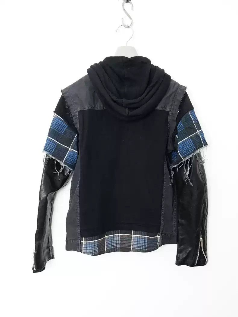 Undercover undercover denim jacket with leather sleeves Size US M / EU 48-50 / 2 - 7 Thumbnail