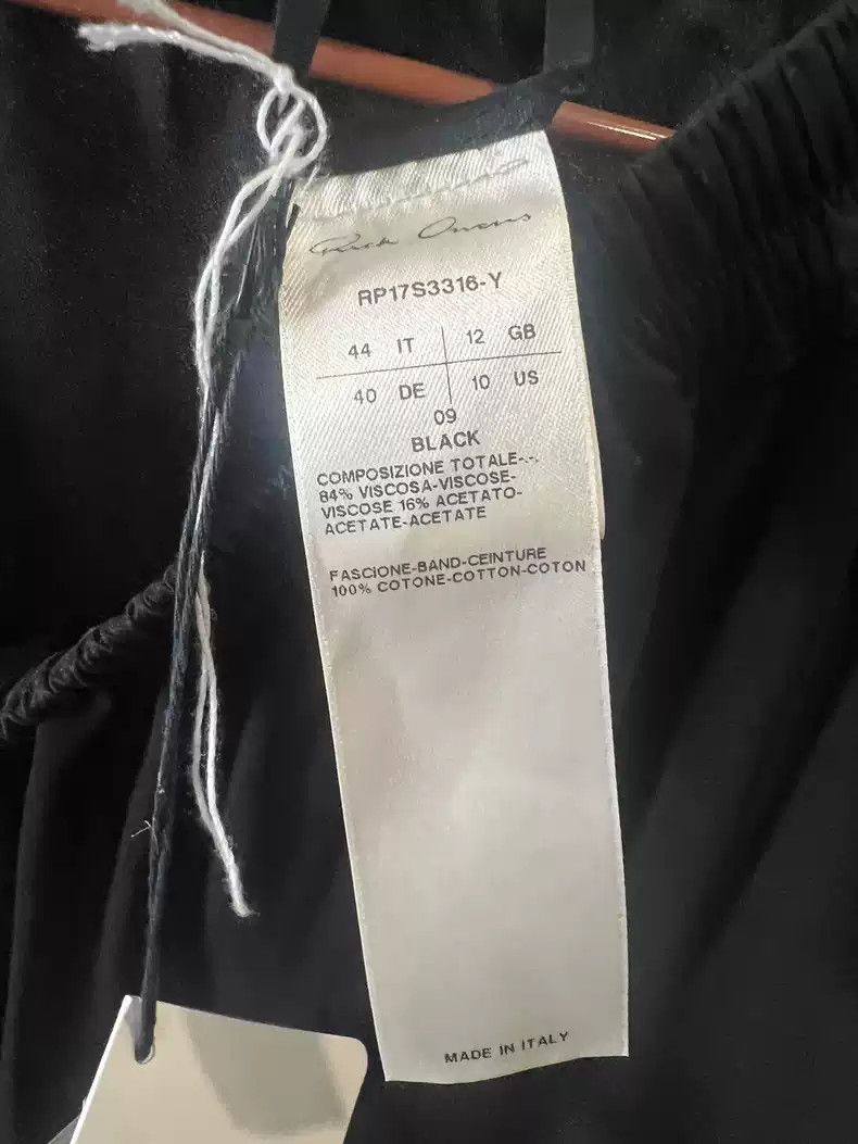 Rick Owens Rick Owens Main line black classic out-of-print crotch shorts Size US 30 / EU 46 - 4 Thumbnail