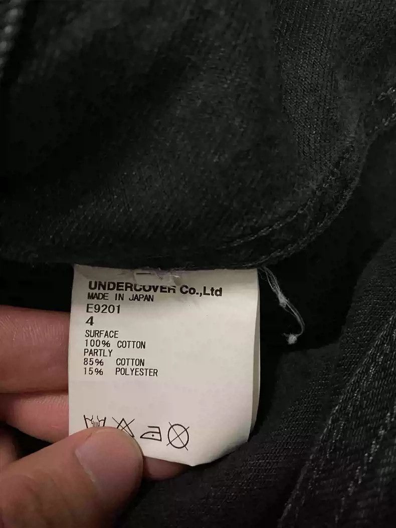 Undercover undercover Coat Jacket shirt Washed black denim coat Size US XL / EU 56 / 4 - 2 Thumbnail