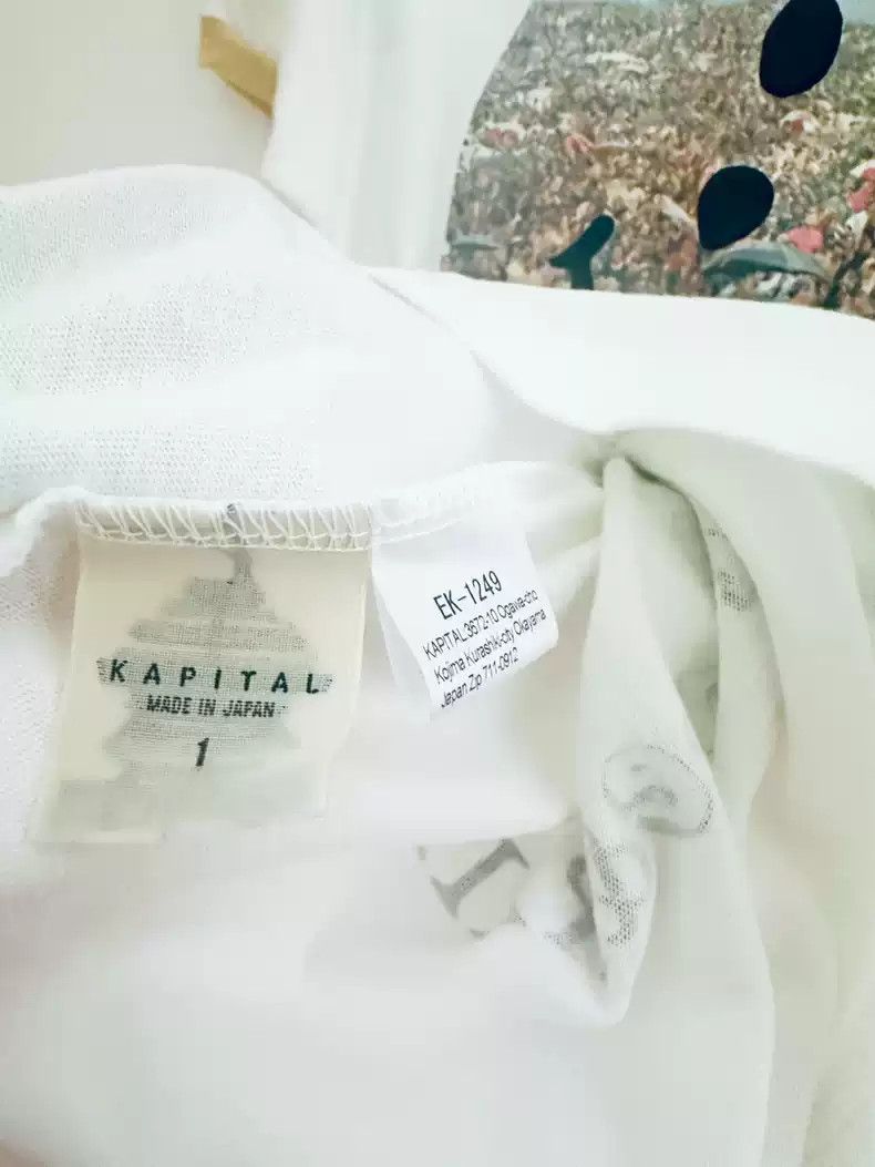 Kapital Kapital Hirata and Hiroshi Smile Crowd Short Sleeve Size US S / EU 44-46 / 1 - 4 Thumbnail