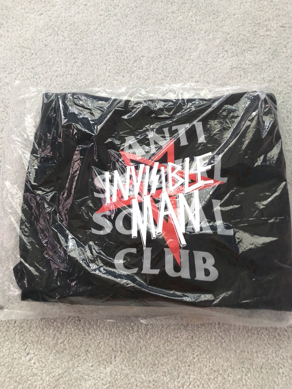 Anti Social Social Club Invisible Man Collaboration Hoodie Grailed