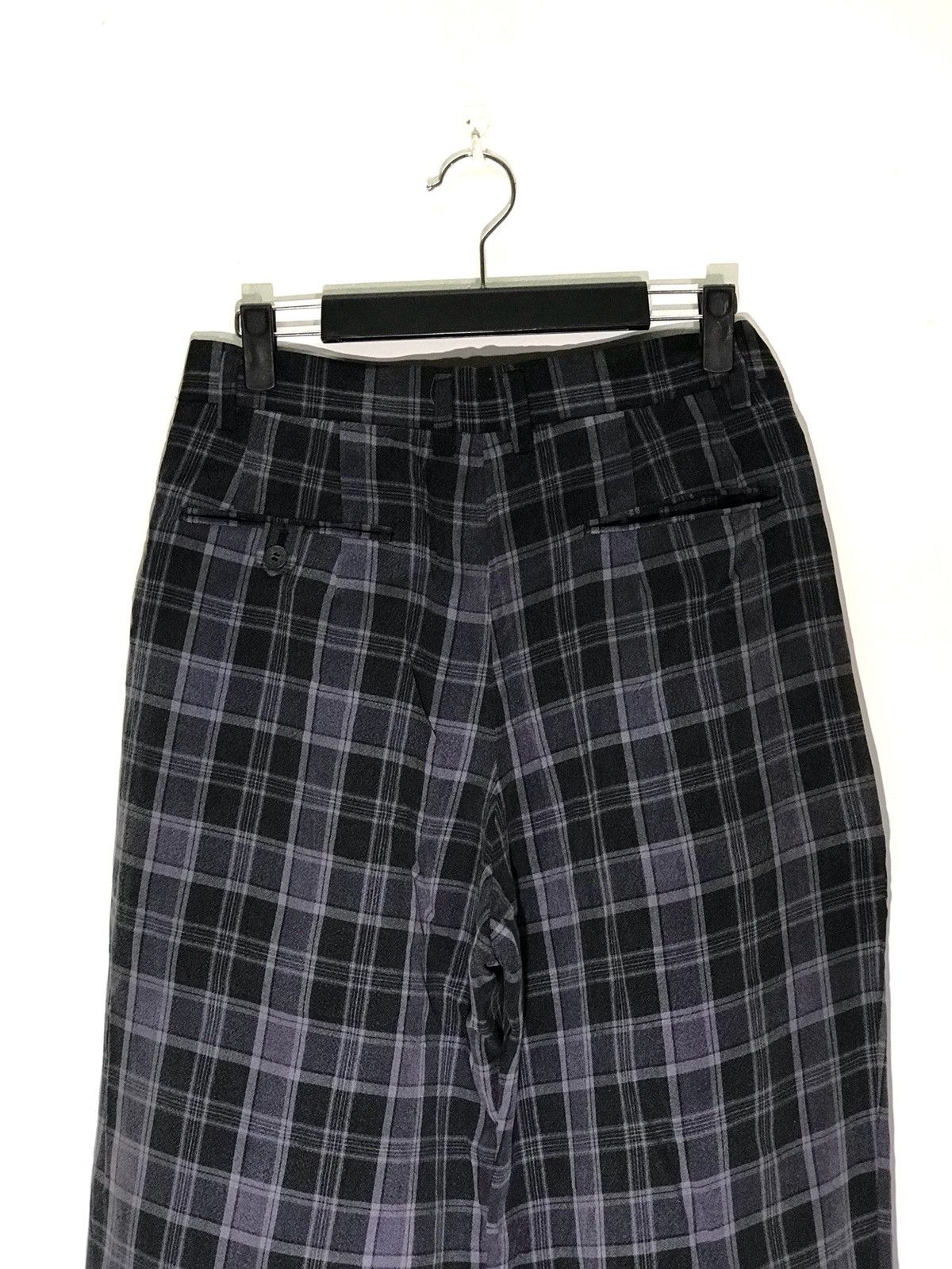 Japanese Brand Japanese Brand Comme Ca Du Mode Men Plaid Baggy Casual Pant Size US 29 - 4 Thumbnail