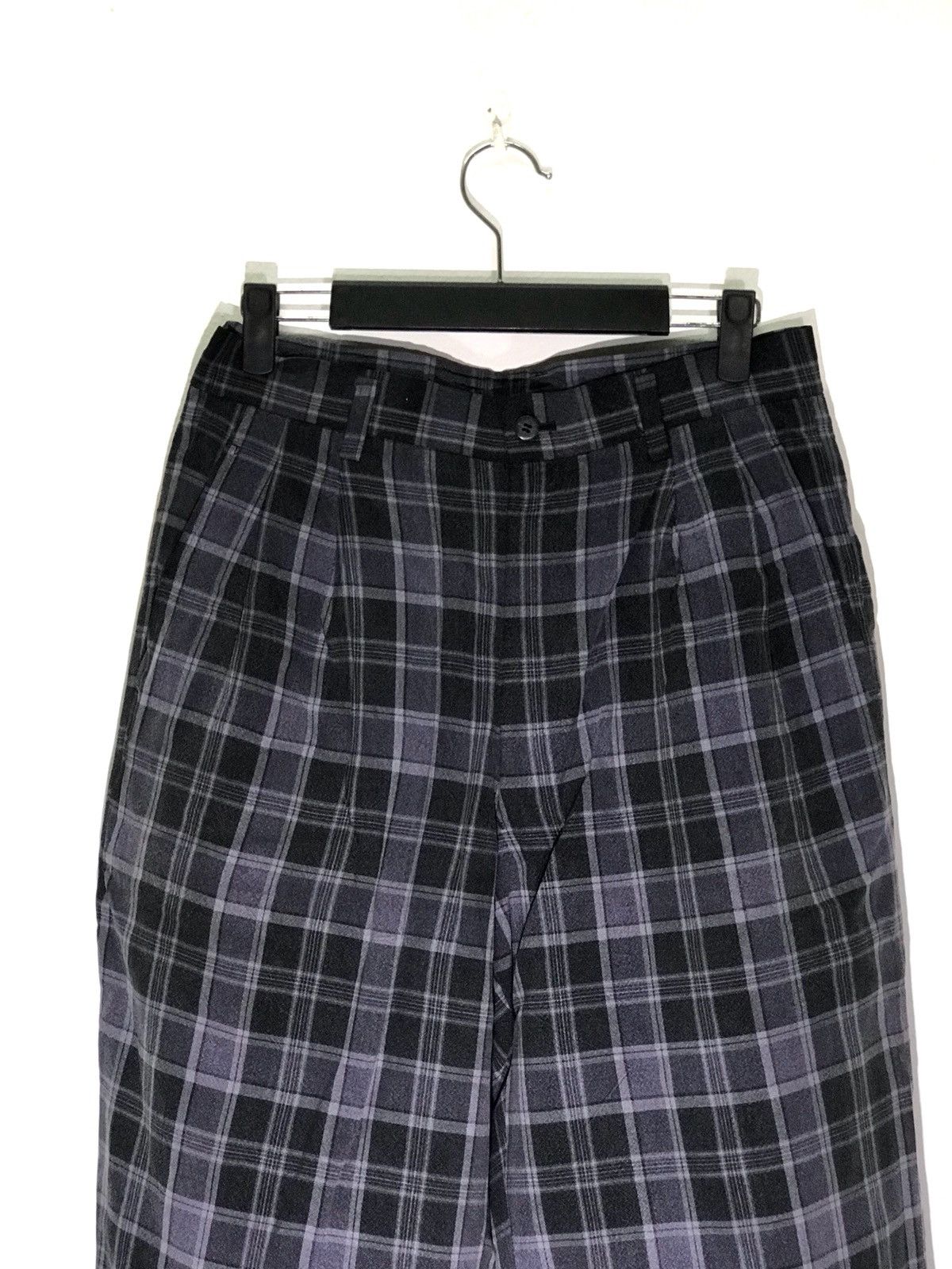 Japanese Brand Japanese Brand Comme Ca Du Mode Men Plaid Baggy Casual Pant Size US 29 - 3 Thumbnail