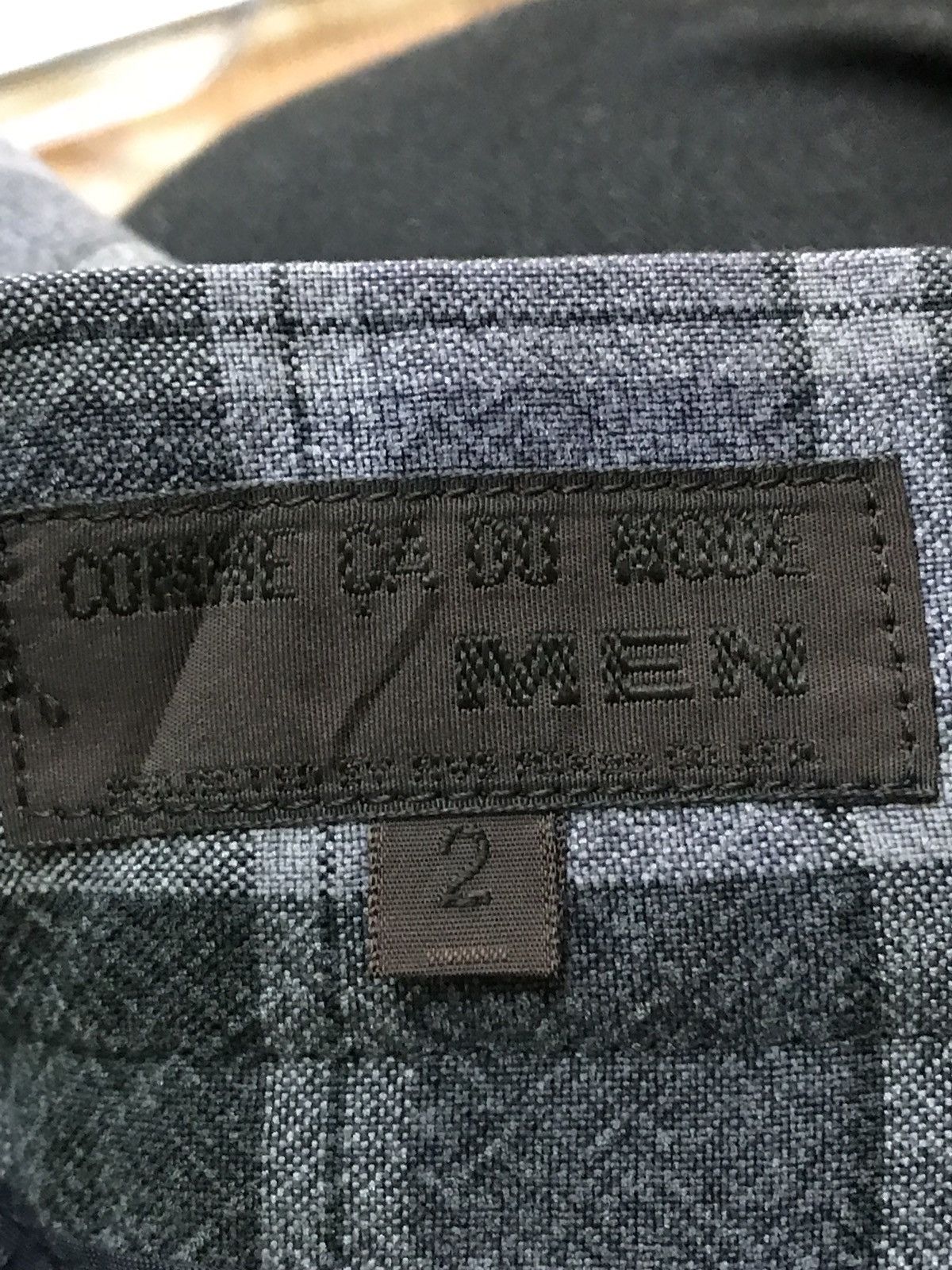 Japanese Brand Japanese Brand Comme Ca Du Mode Men Plaid Baggy Casual Pant Size US 29 - 7 Thumbnail