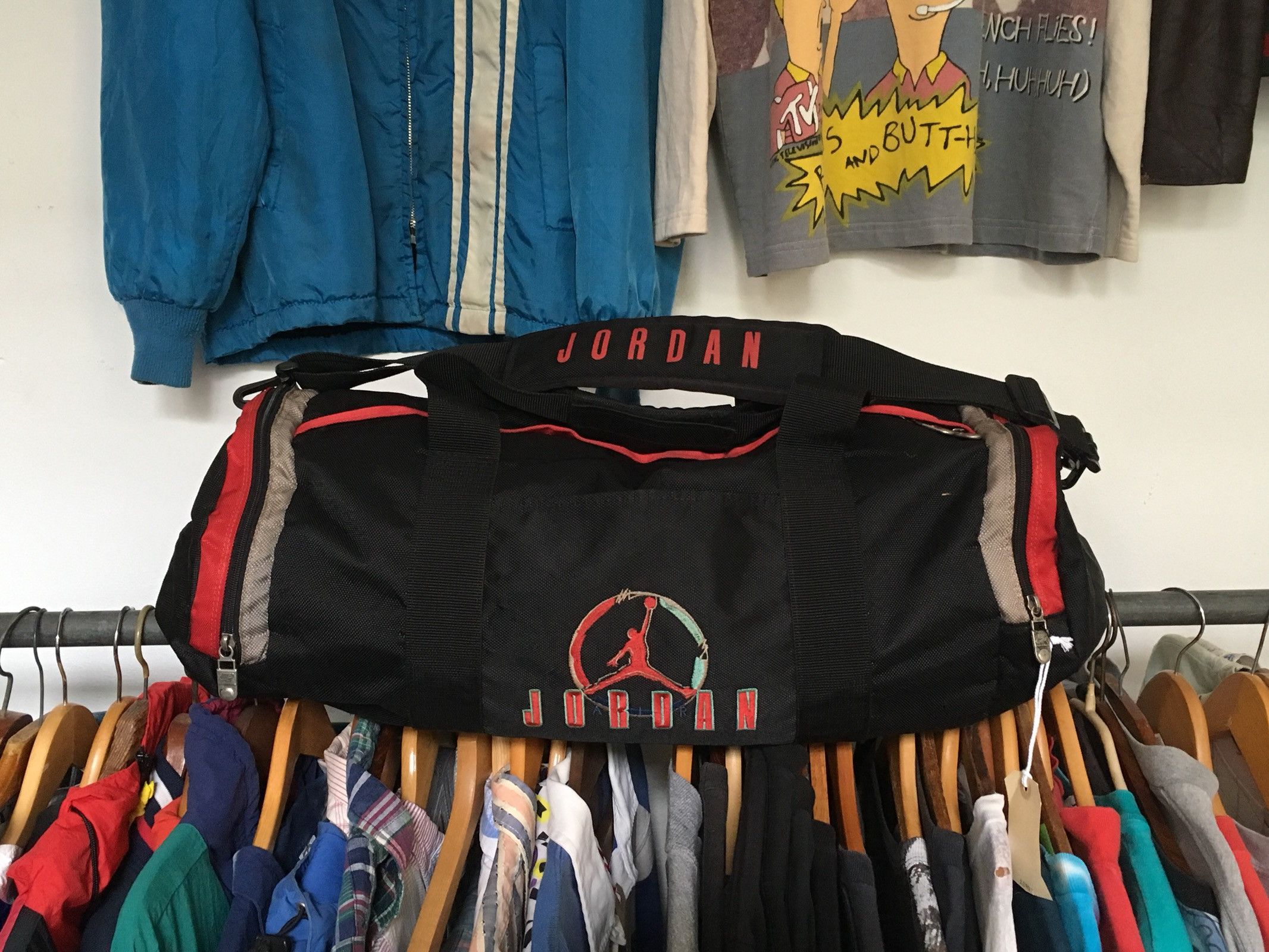 Vintage Nike Air Jordan Backpack Nike Rucksack 90s Vintage 90s