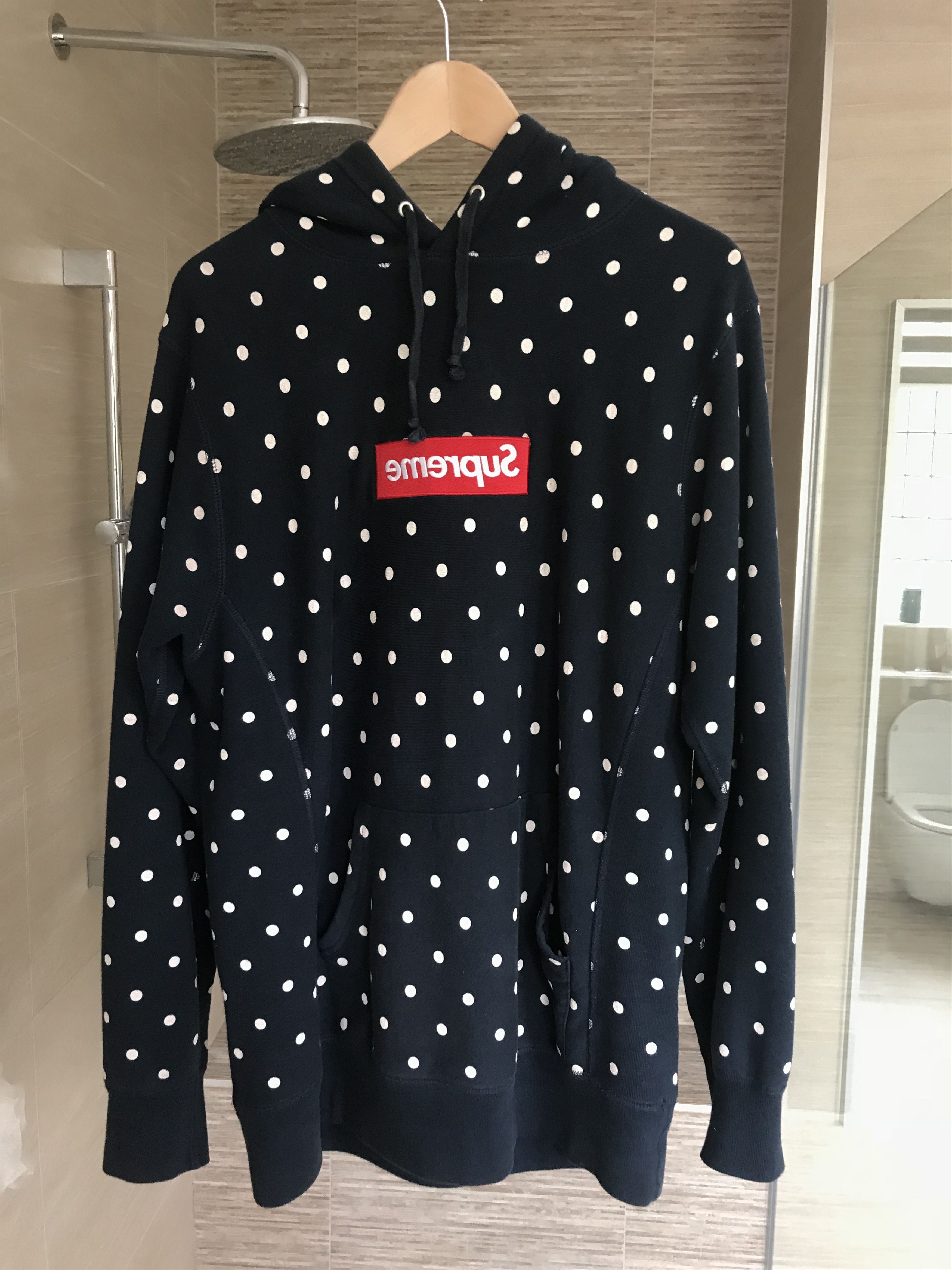 Supreme Supreme x comme des garçons hoodie size L | Grailed