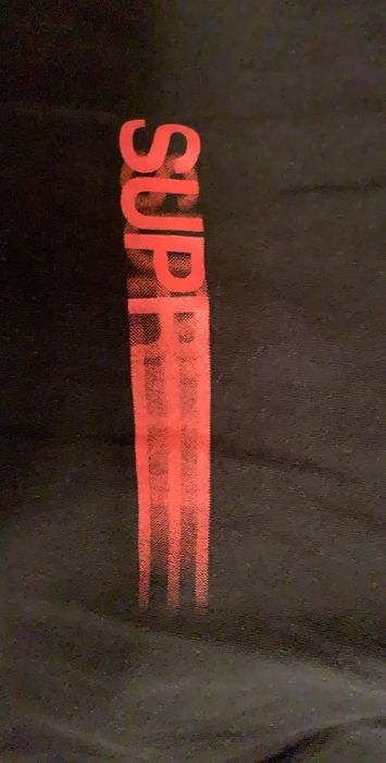 Supreme Supreme Motion Logo 2010 Black/Red | Grailed