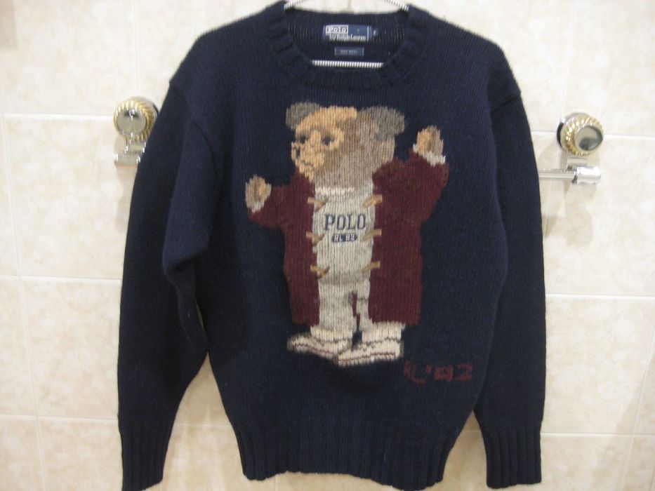 Polo Ralph Lauren Vintage 1992 Ralph Lauren Polo Grandpa Bear 100% wool size S Size US S / EU 44-46 / 1 - 1 Preview