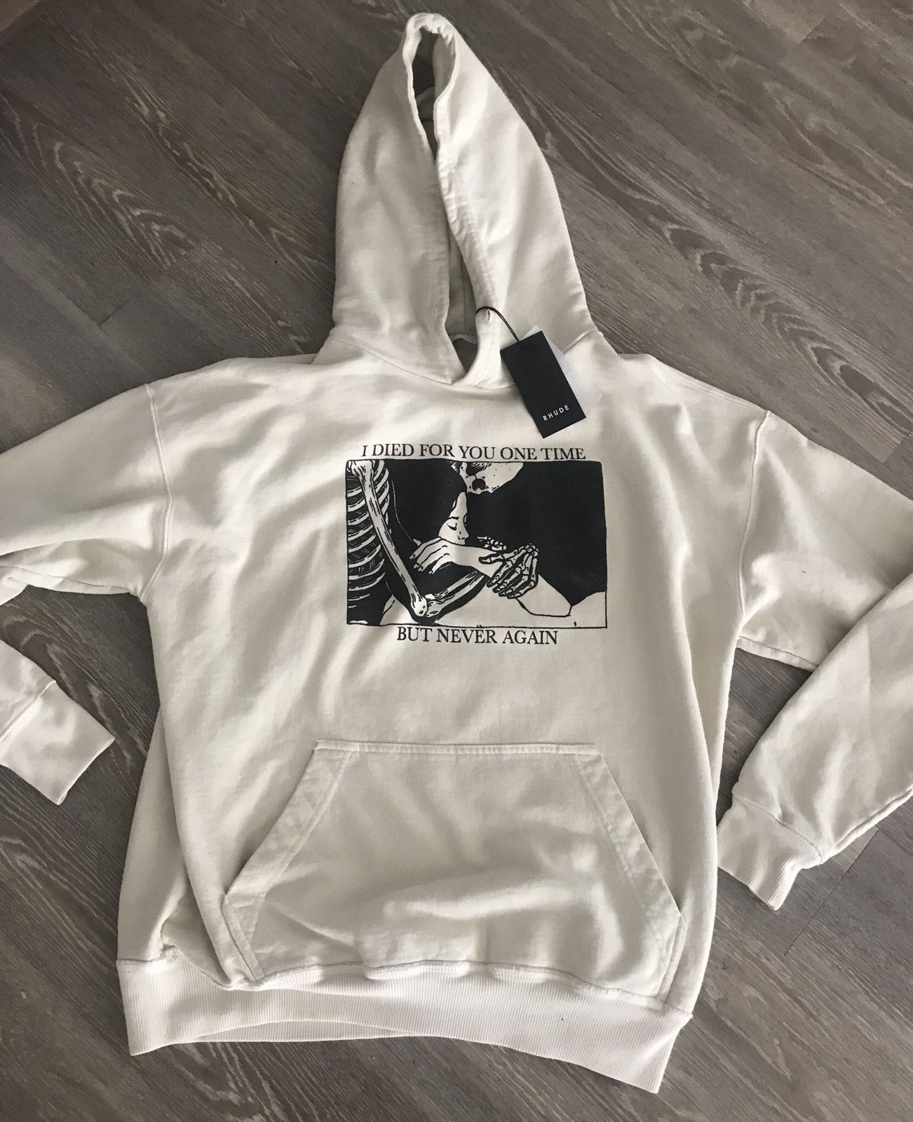 Rhude i died for you hoodie sale