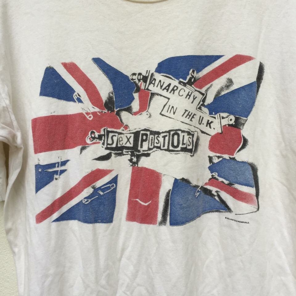 Vintage Sex Pistols Anarchy In The U.k. Shirt