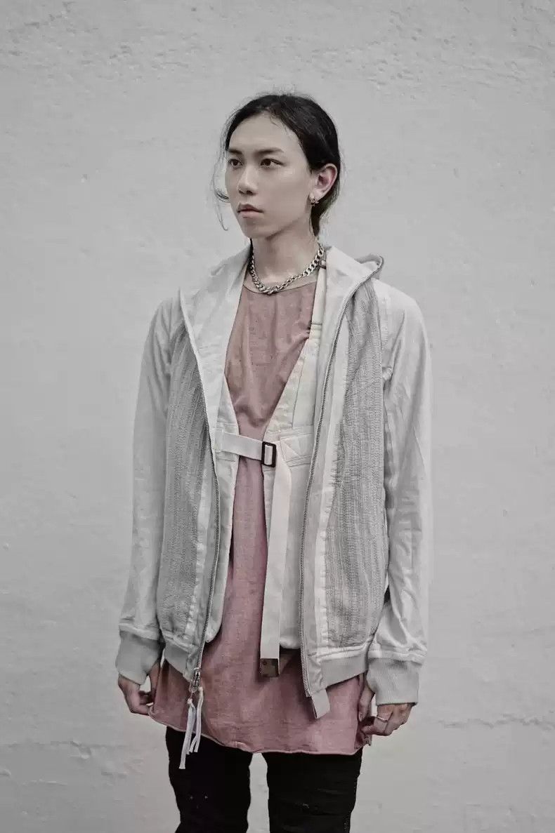 Boris Bidjan Saberi Boris Bidjan Saberi 23ss mainline cold-dyed double-sided adhesive Ninja ZIPPER 2.2ST hoodie Size US M / EU 48-50 / 2 - 3 Thumbnail