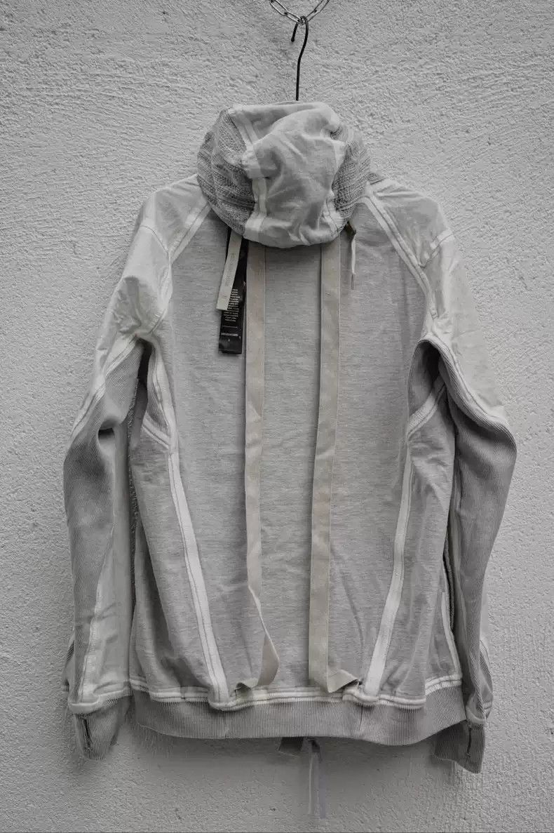 Boris Bidjan Saberi Boris Bidjan Saberi 23ss mainline cold-dyed double-sided adhesive Ninja ZIPPER 2.2ST hoodie Size US M / EU 48-50 / 2 - 9 Thumbnail