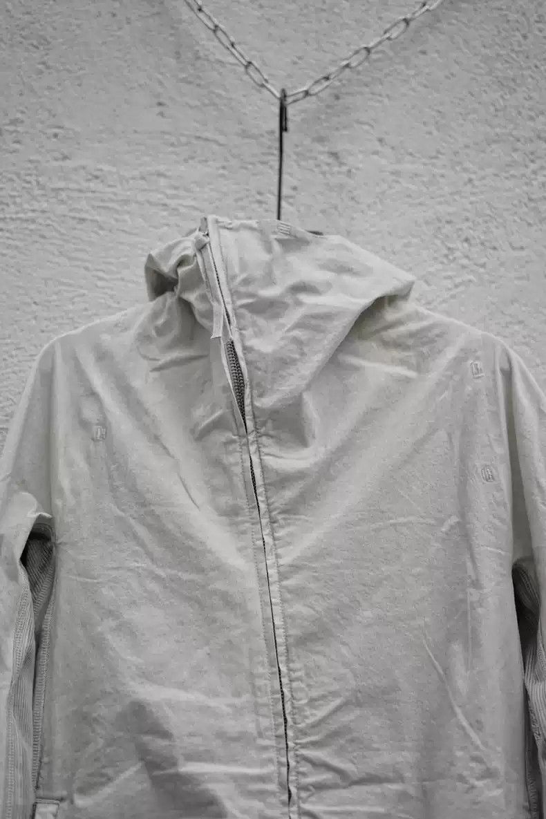 Boris Bidjan Saberi Boris Bidjan Saberi 23ss mainline cold-dyed double-sided adhesive Ninja ZIPPER 2.2ST hoodie Size US M / EU 48-50 / 2 - 6 Thumbnail