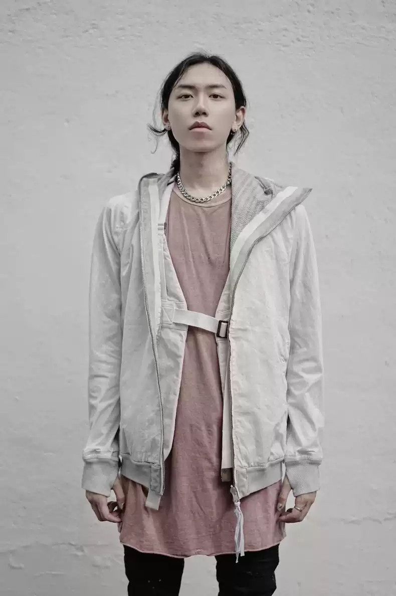 Boris Bidjan Saberi Boris Bidjan Saberi 23ss mainline cold-dyed double-sided adhesive Ninja ZIPPER 2.2ST hoodie Size US M / EU 48-50 / 2 - 2 Thumbnail