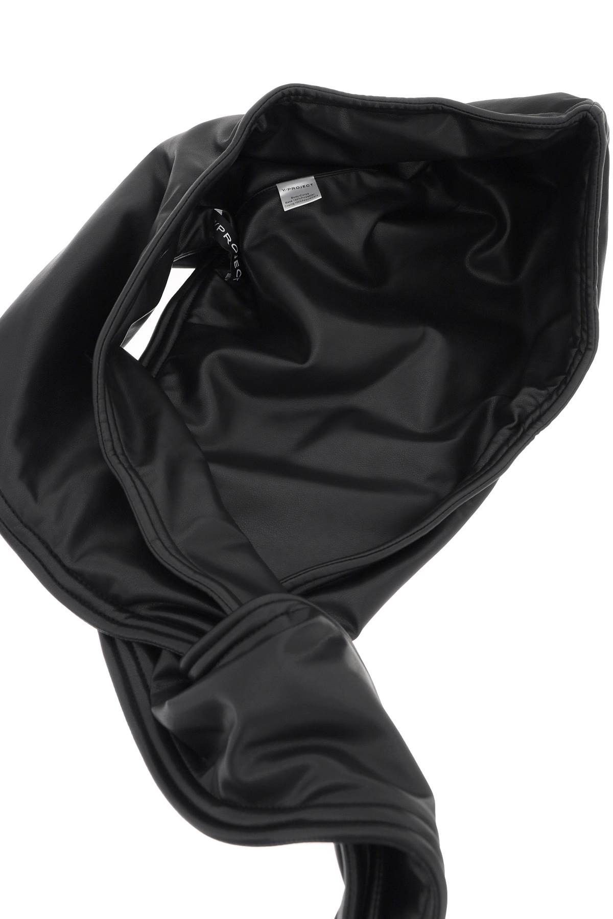 Y/Project Y/Project faux leather priest hood Size ONE SIZE - 2 Thumbnail