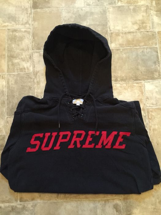 Supreme s/s15 hooded hockey jersey | Grailed