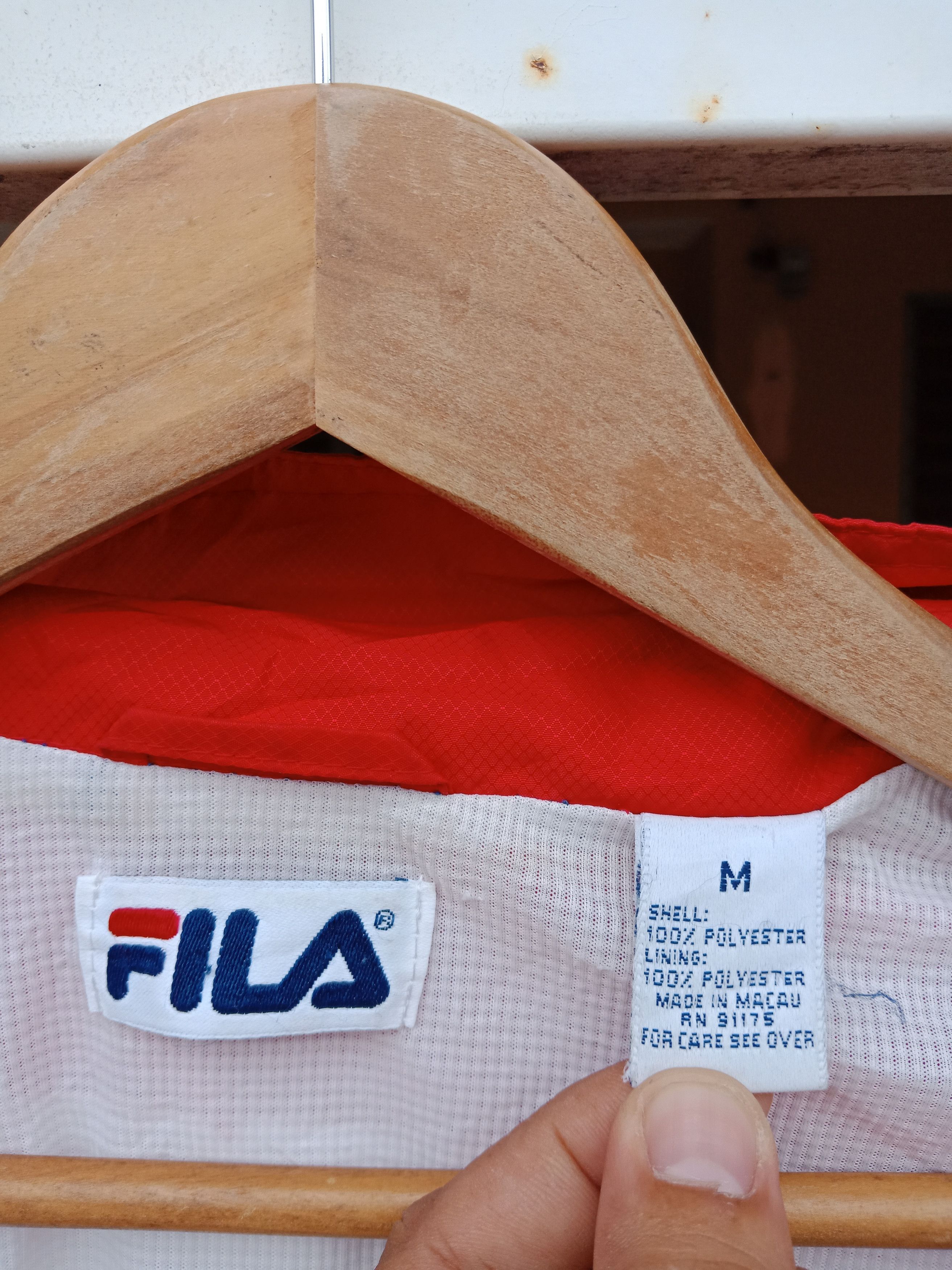 Champion Fila Color Block Windbreaker Size US L / EU 52-54 / 3 - 7 Thumbnail