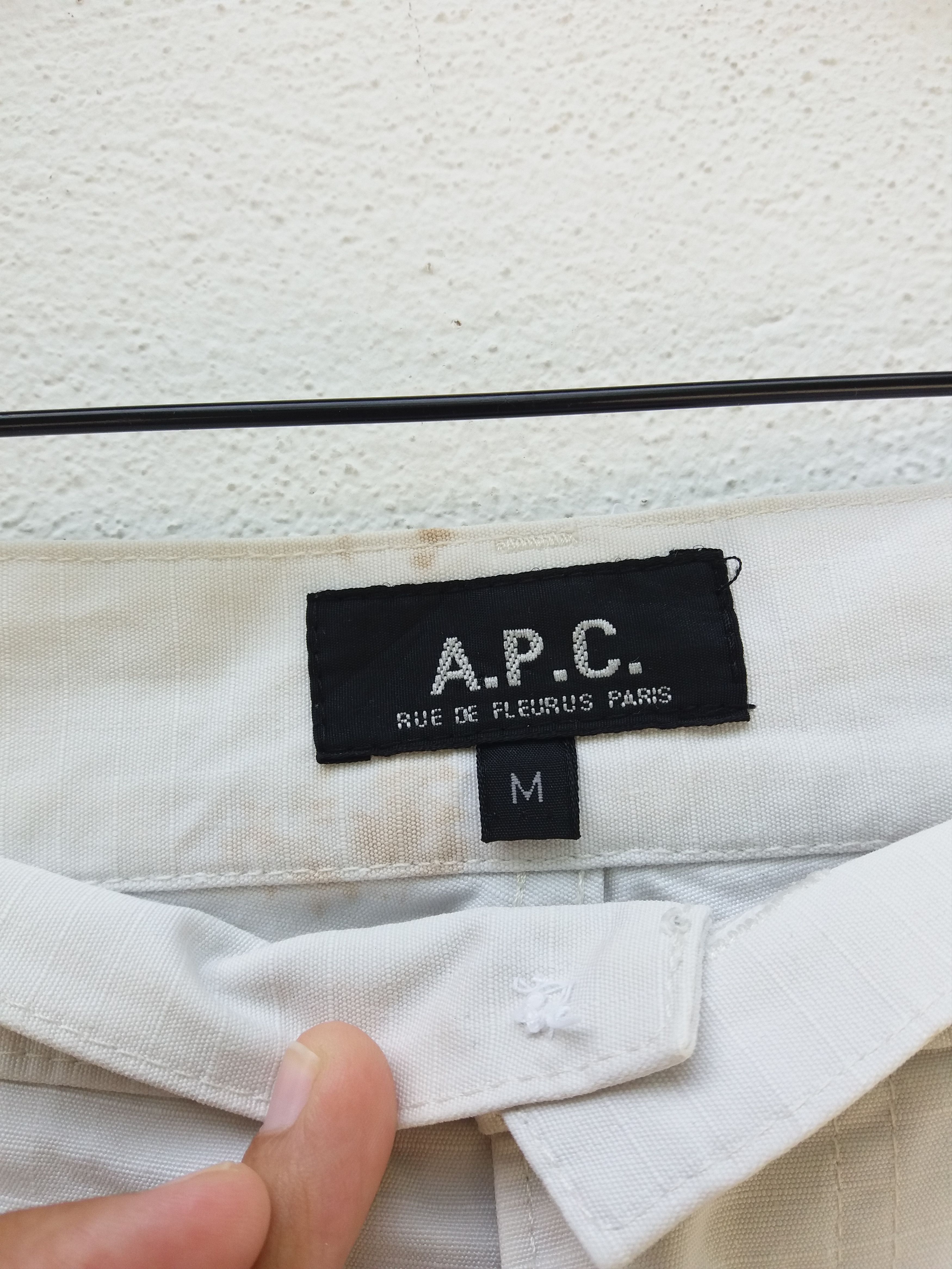 A.P.C. Vintage 90s A.P.C Casual Style Wide Pant Size US 29 - 6 Thumbnail