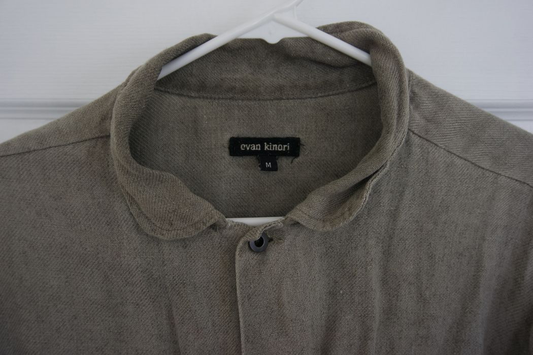 Evan Kinori Linen hemp field shirt | Grailed