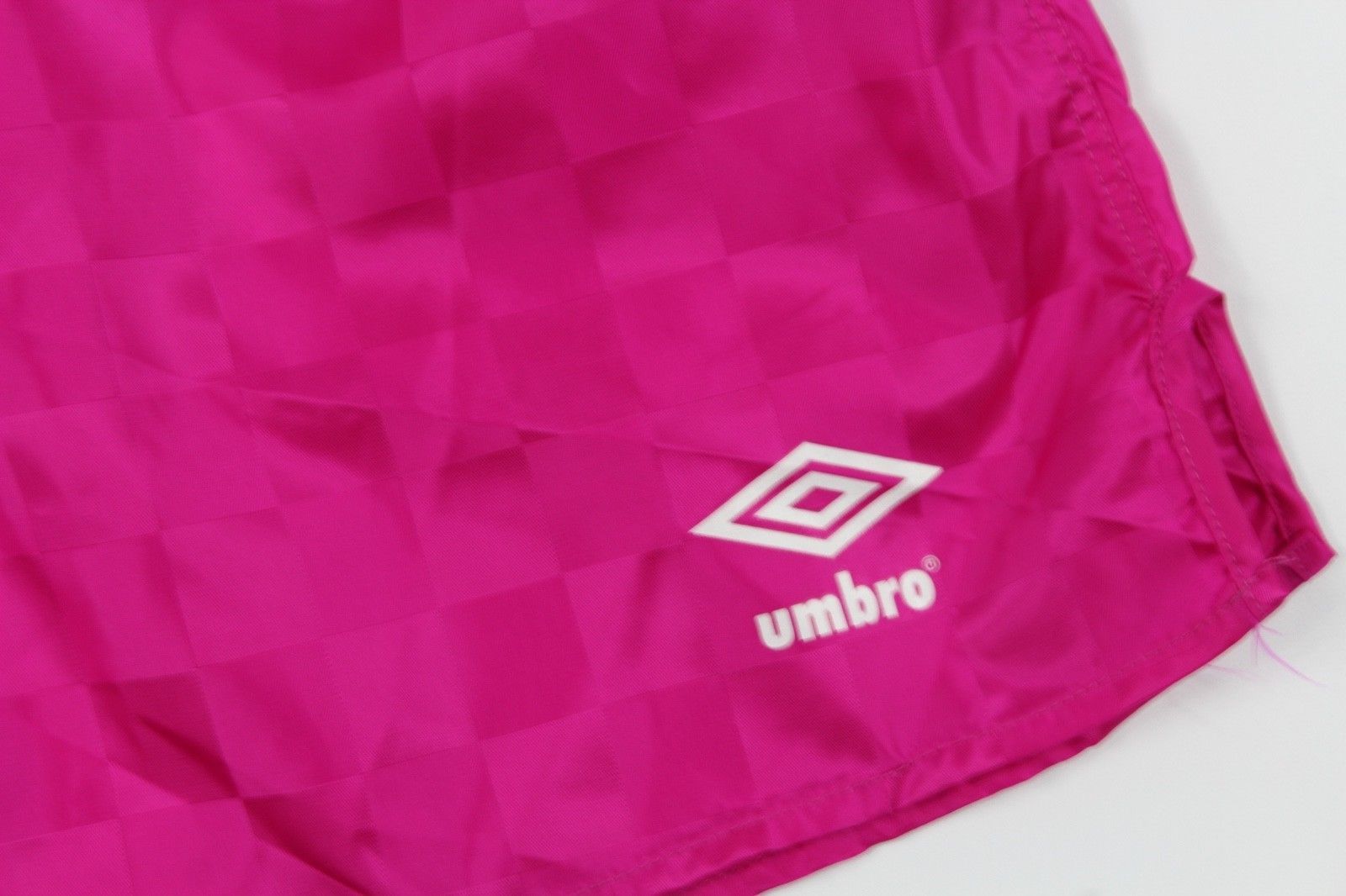 Umbro × Vintage Vintage 90s New UMBRO Mens Large Checkered SoccerShorts Pink Size US 32 / EU 48 - 5 Thumbnail