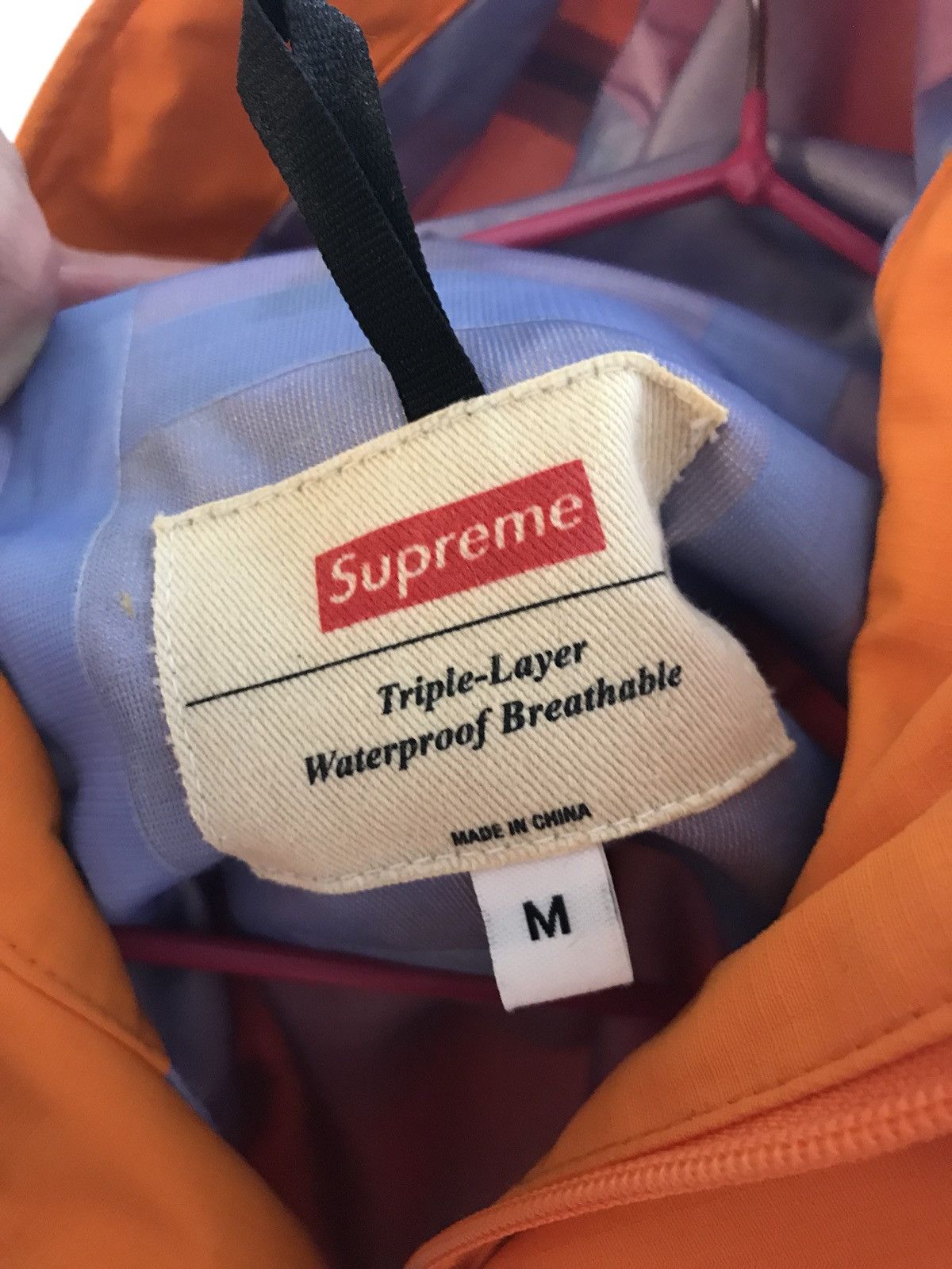 Supreme Supreme Triple Layer Waterproof Breathable Size US M / EU 48-50 / 2 - 3 Thumbnail