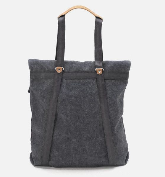 Qwstion Tote Bag: Washed Black