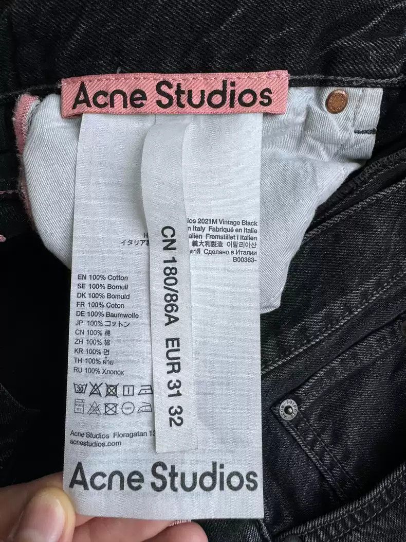 Acne Studios Acne Studios Jeans Size US 31 - 3 Thumbnail
