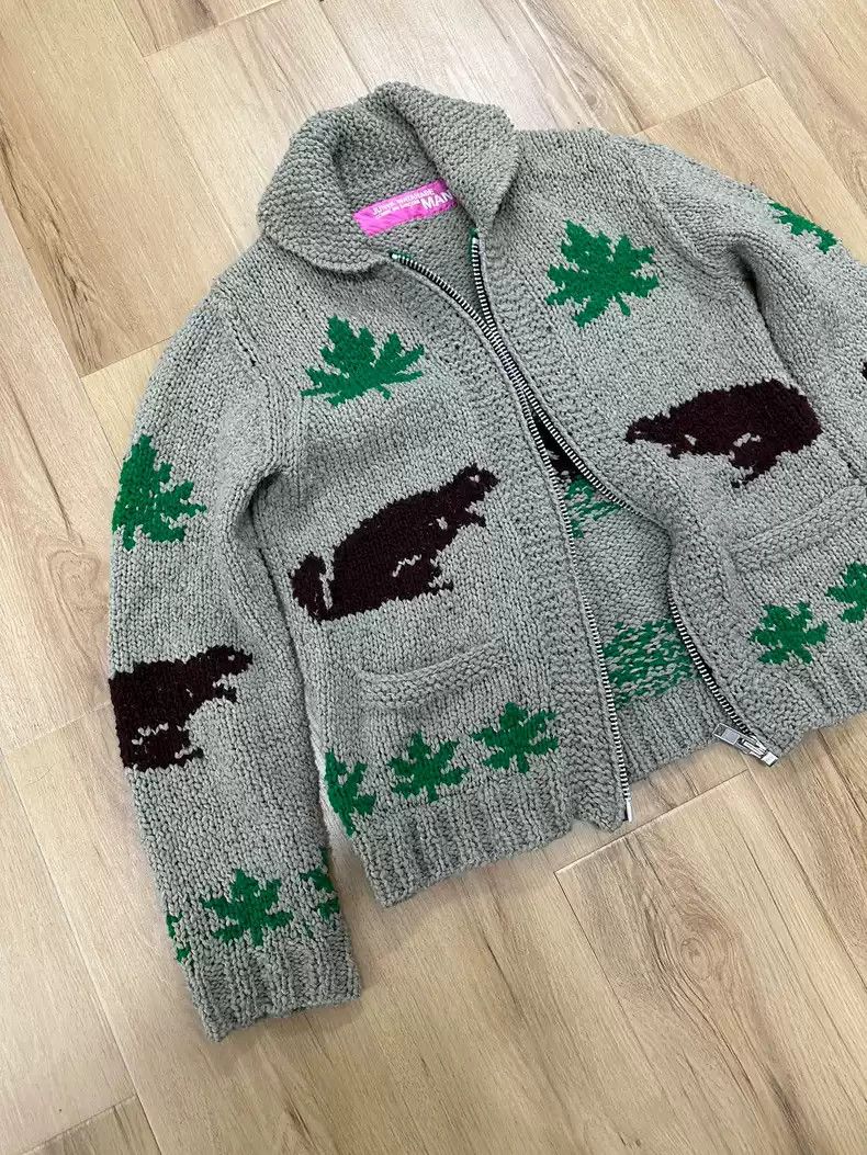 Junya Watanabe Junya Watanabe 2004 woven hemp rope dinosaur jacket Size US M / EU 48-50 / 2 - 2 Thumbnail