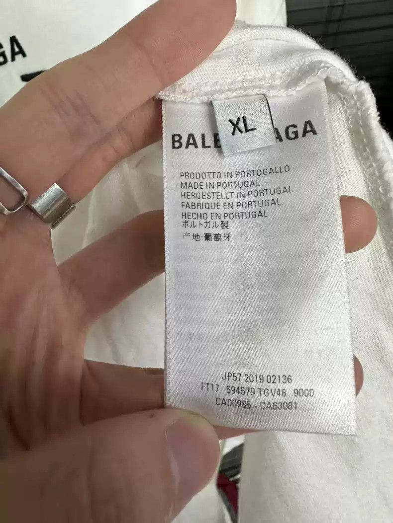 Balenciaga Balenciaga Crown Wheat Ear Short Sleeves Size US XL / EU 56 / 4 - 4 Thumbnail