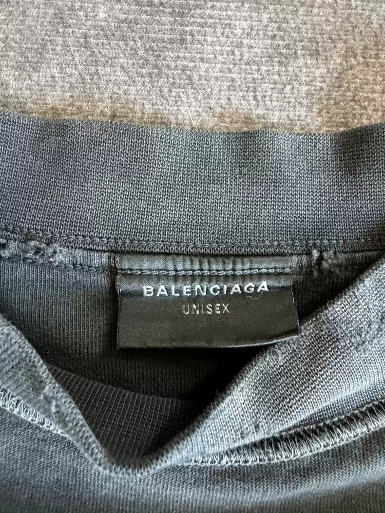 Balenciaga Balenciaga 24SS See Now Buy Now Wash Black Shining Gemstone PP Same Short Sleeve Size US S / EU 44-46 / 1 - 3 Thumbnail
